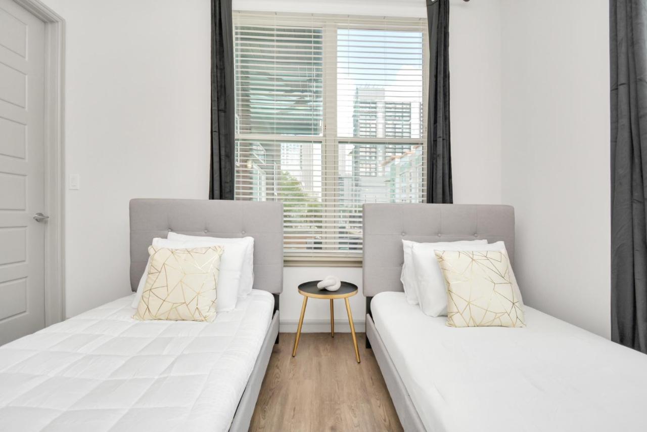 Ferienwohnung Elan Maison Smart Hub In The Heart Of Downtown Houston Exterior foto