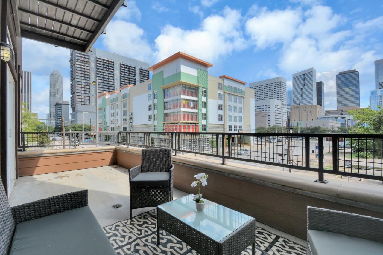 Ferienwohnung Elan Maison Smart Hub In The Heart Of Downtown Houston Exterior foto